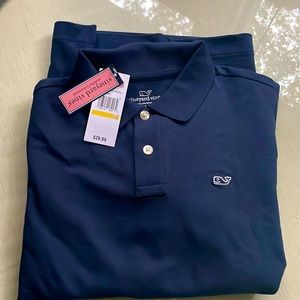 Kids NWT Vineyard Vines ss polo shirt szM